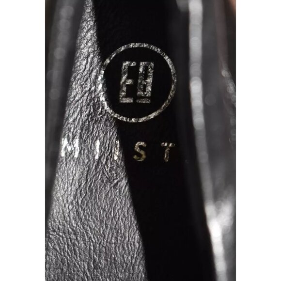 $350 E8 MIISTA BILLIE PLATFORM SQUARE TOE LEATHER LOAFER BLACK 40 (2) (DB20) - Picture 6 of 8